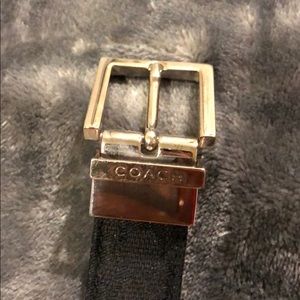 NOT AVAILABLE. TRADED. Coach leather monogram belt